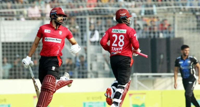সাকিবদের হারিয়ে শুরু করল তামিমের বরিশাল