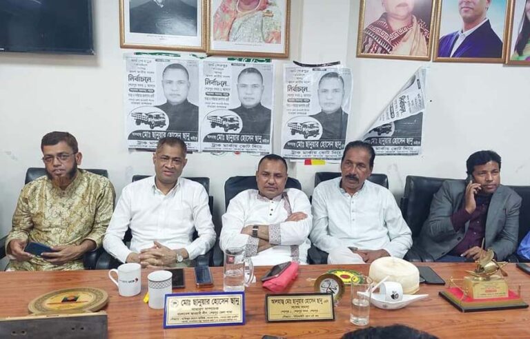 শেরপুর সদরের ইউপি চেয়ারম্যানদের সাথে মতবিনিময় করলেন এমপি ছানু