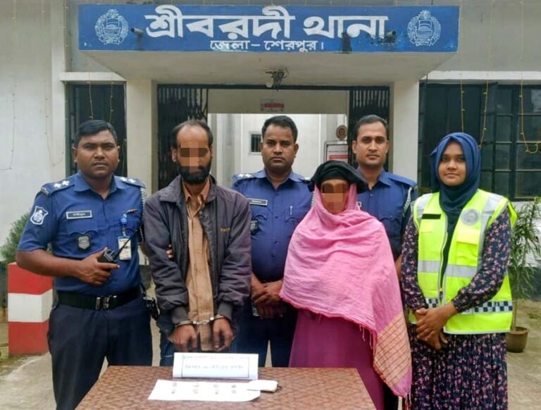 শ্রীবরদীতে পুলিশের অভিযানে হেরোইনসহ ২ মাদক কারবারি গ্রেফতার