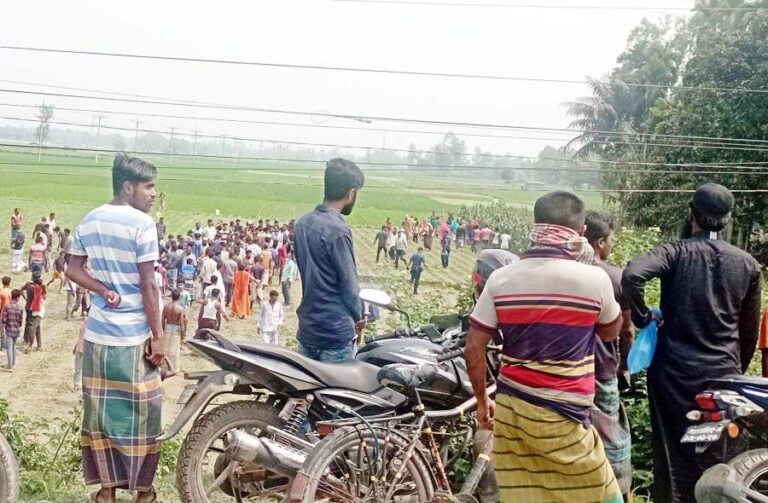 শেরপুরে ভুট্টা ক্ষেত থেকে মিললো মানুষের অর্ধগলিত ২টি কাটা পা