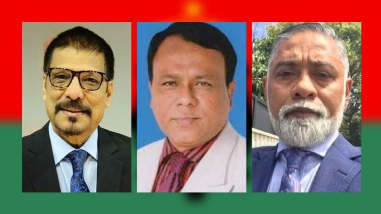 বিএনপির তিন নেতার পদোন্নতি