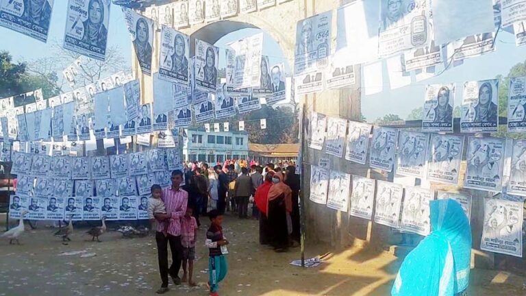 বকশীগঞ্জ পৌরসভা নির্বাচনে ভোট গ্রহণ চলছে