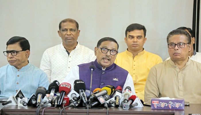 সরকারকে বিব্রত করতে বিএনপি সিন্ডিকেট করতে পারে : ওবায়দুল কাদের