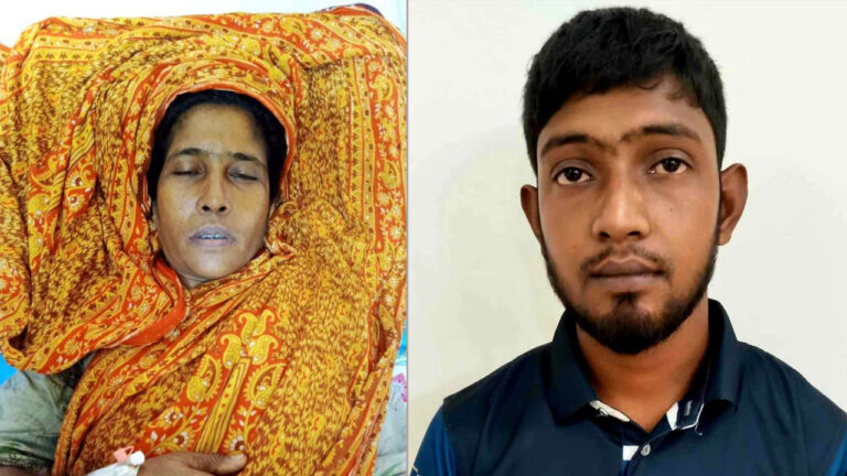 ঝিনাইগাতীতে সংসার খরচের টাকা চাওয়ায় মায়ের পা ভেঙে দিলেন ছেলে