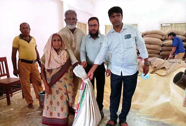 ঈদুল আযহা উপলক্ষে ঝিনাইগাতীতে ভিজিএফ’র চাল পেলো ১২৬২৭টি হত-দরিদ্র পরিবার