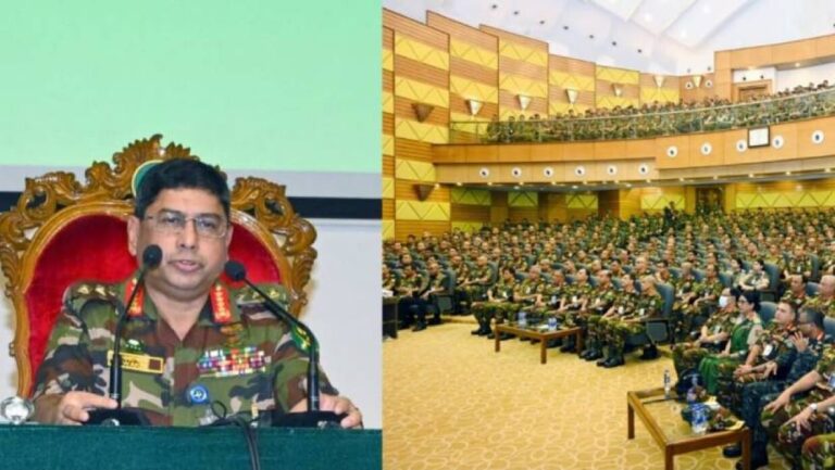 সেনা সদস্যদের উদ্দেশে যা বললেন সেনাবাহিনী প্রধান