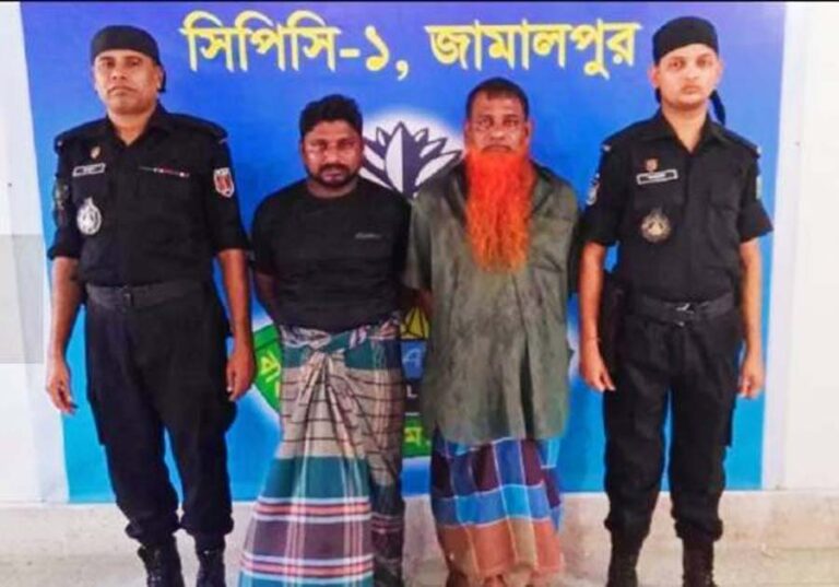 শেরপুরে চাঞ্চল্যকর সাজ্জাদ হত্যা মামলার প্রধান দুই আসামি গ্রেপ্তার