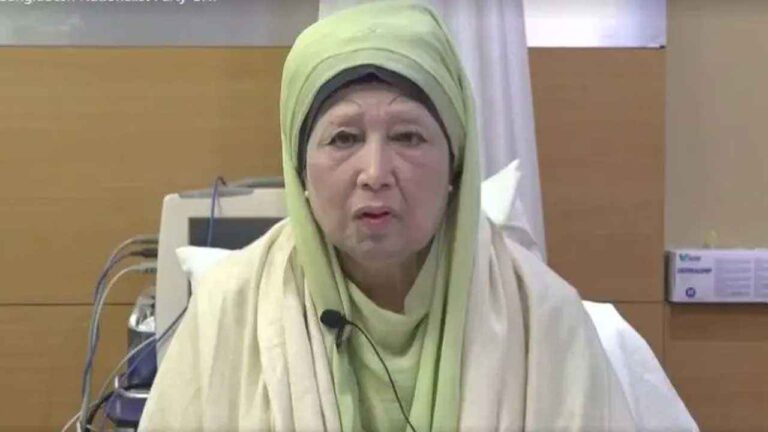 ধ্বংস ও প্রতিহিংসা নয়, চাই শান্তির সমাজ: খালেদা