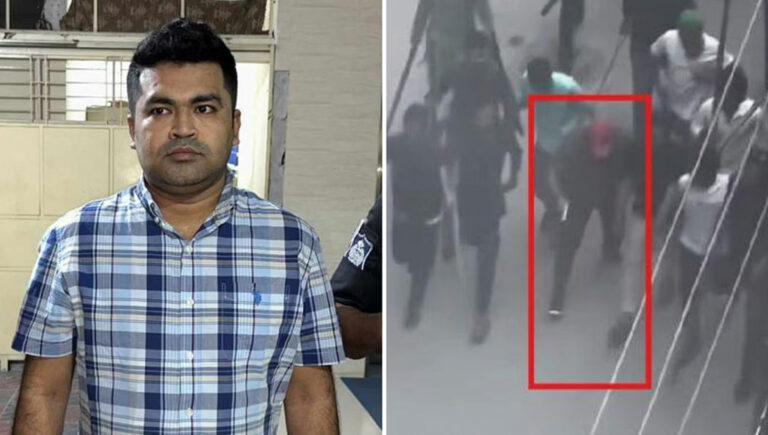 আন্দোলনে গুলি, ময়মনসিংহ মহানগর ছাত্রলীগের আহ্বায়ক গ্রেফতার