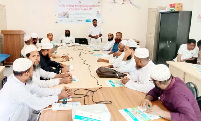 ঝিনাইগাতীতে ক্যান্সার প্রতিরোধে মতবিনিময় সভা