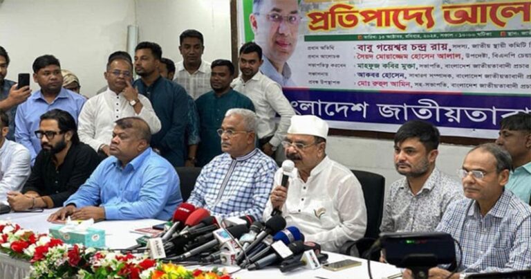 ছাত্র-জনতার বিপ্লবে শুধু সরকার ছাড়া ‘অন্য কিছুই’ বদলায়নি: গয়েশ্বর