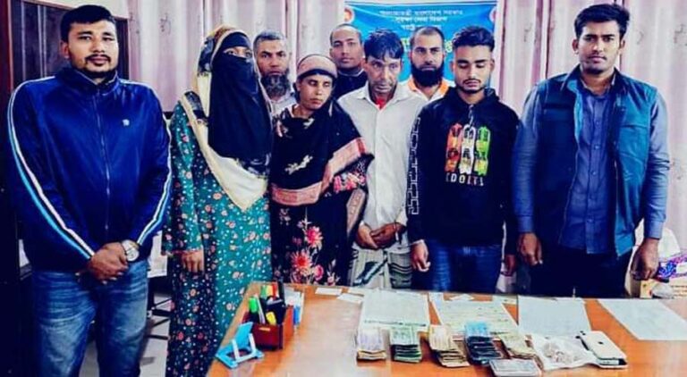 শেরপুরে যৌথ অভিযানে নগদ টাকা ও হেরোইনসহ গ্রেফতার-৩
