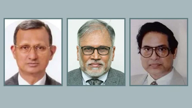 প্রধান উপদেষ্টার তিন বিশেষ সহকারী নিয়োগ