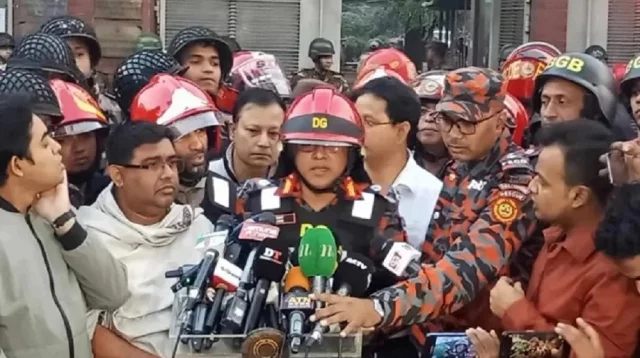 সচিবালয়ে দ্রুত আগুন ছড়িয়ে পড়া নিয়ে যা বললেন ফায়ারের ডিজি