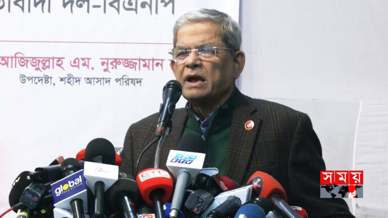 কে নির্বাচিত হলো তা নিয়ে সমস্যা নেই, নির্বাচন হোক: ফখরুল