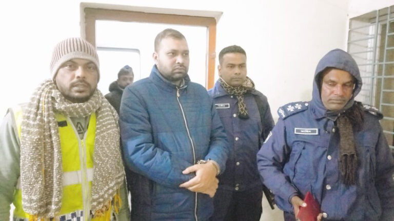 ঝিনাইগাতীতে ছাত্রলীগের সাবেক সাধারণ সম্পাদক শাওন গ্রেফতার