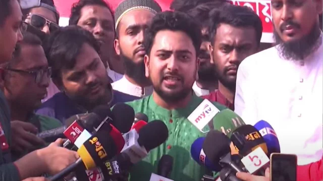 সংস্কার ও বিচারবিহীন নির্বাচন মেনে নেওয়া হবে না: নাহিদ