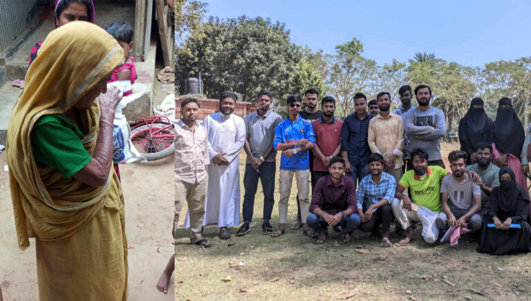 নালিতাবাড়ীতে স্বেচ্ছাসেবীদের ঈদ উপহার পেলো ৫০ টি অসহায় পরিবার