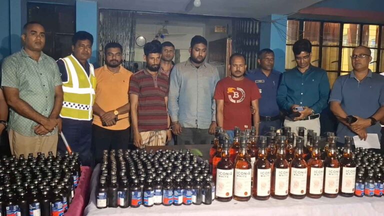 জামালপুরে বিপুল পরিমাণ মাদকসহ আটক ৩