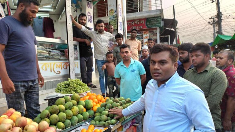 ঝিনাইগাতীতে অপরিপক্ক ও রাসায়নিকযুক্ত আম বিক্রির অপরাধে অর্থদন্ড