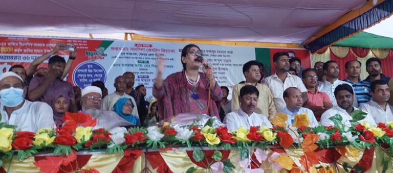আমরা ব্যক্তি নয় শেরপুরের উন্নয়ন করতে চাই: জেলা বিএনপির যুগ্ম-আহ্বায়ক ডা: প্রিয়াঙ্কা