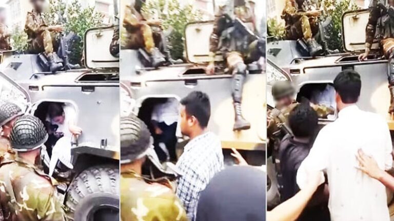 সাঁজোয়া যানে পুলিশ সুপারের কার্যালয় ছাড়লেন এনসিপি নেতারা