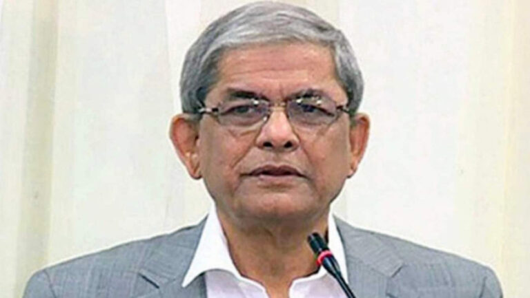 বিএনপির নির্বাচন দাবির যৌক্তিকতা এখন প্রমাণ হচ্ছে : মির্জা ফখরুল