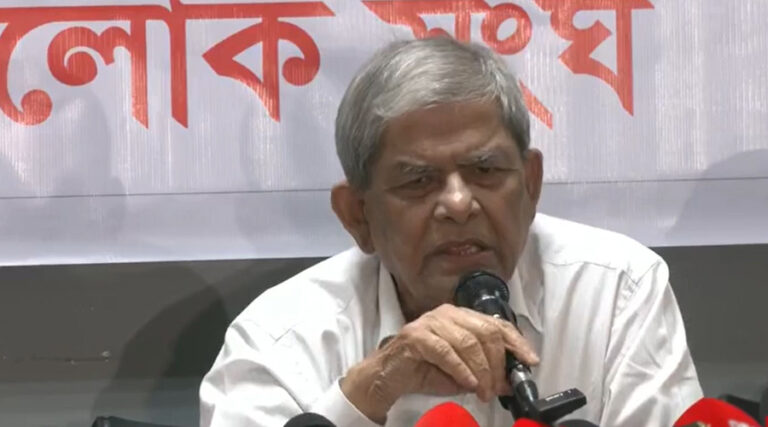 জোড়াতালি দিয়ে পরিবর্তন সম্ভব নয় : মির্জা ফখরুল