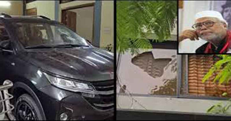 টাঙ্গাইলে বঙ্গবীর কাদের সিদ্দিকীর বাসভবন ও গাড়ি ভাঙচুর