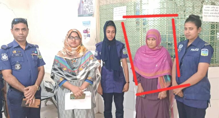 নকলা উপজেলা স্বাস্থ্য কমপ্লেক্সে ভ্রাম্যমাণ আদালতের অভিযানে নারী দালালকে অর্থদন্ড